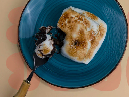 Brownie with Marshmallow